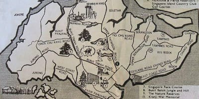ಹಳೆಯ ನಕ್ಷೆ ಸಿಂಗಪುರ್