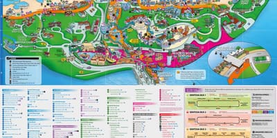 Sentosa ನಕ್ಷೆ ಆಕರ್ಷಣೆಗಳು