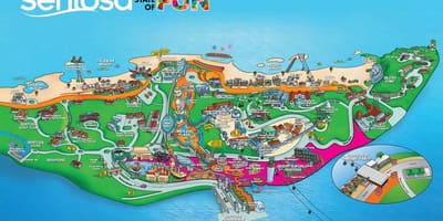 ನಕ್ಷೆ sentosa ದ್ವೀಪ