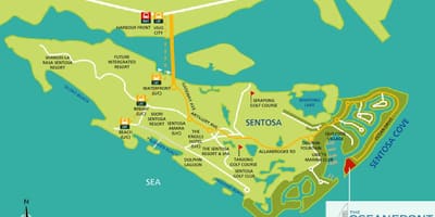 ನಕ್ಷೆ sentosa
